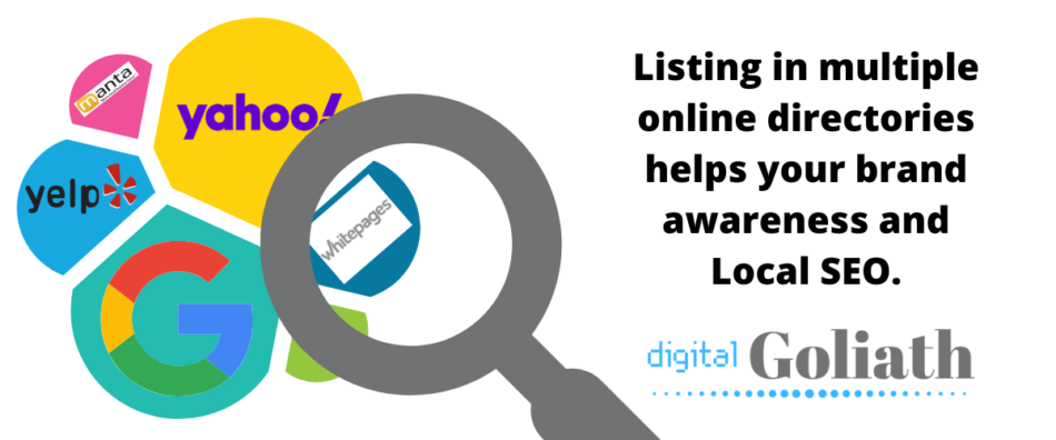 listing in online directories helps local seo graphic