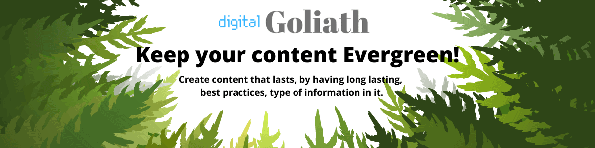 evergreen content graphic
